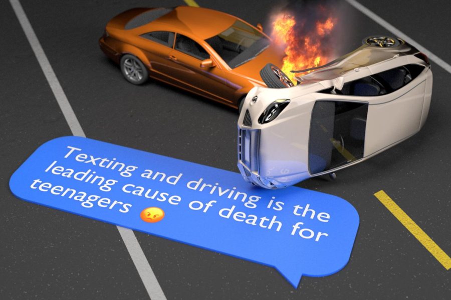 Dangers+of+Texting+While+Driving