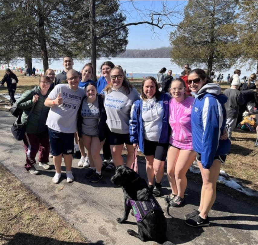 SG Rockets at SOPA Polar Bear Plunge