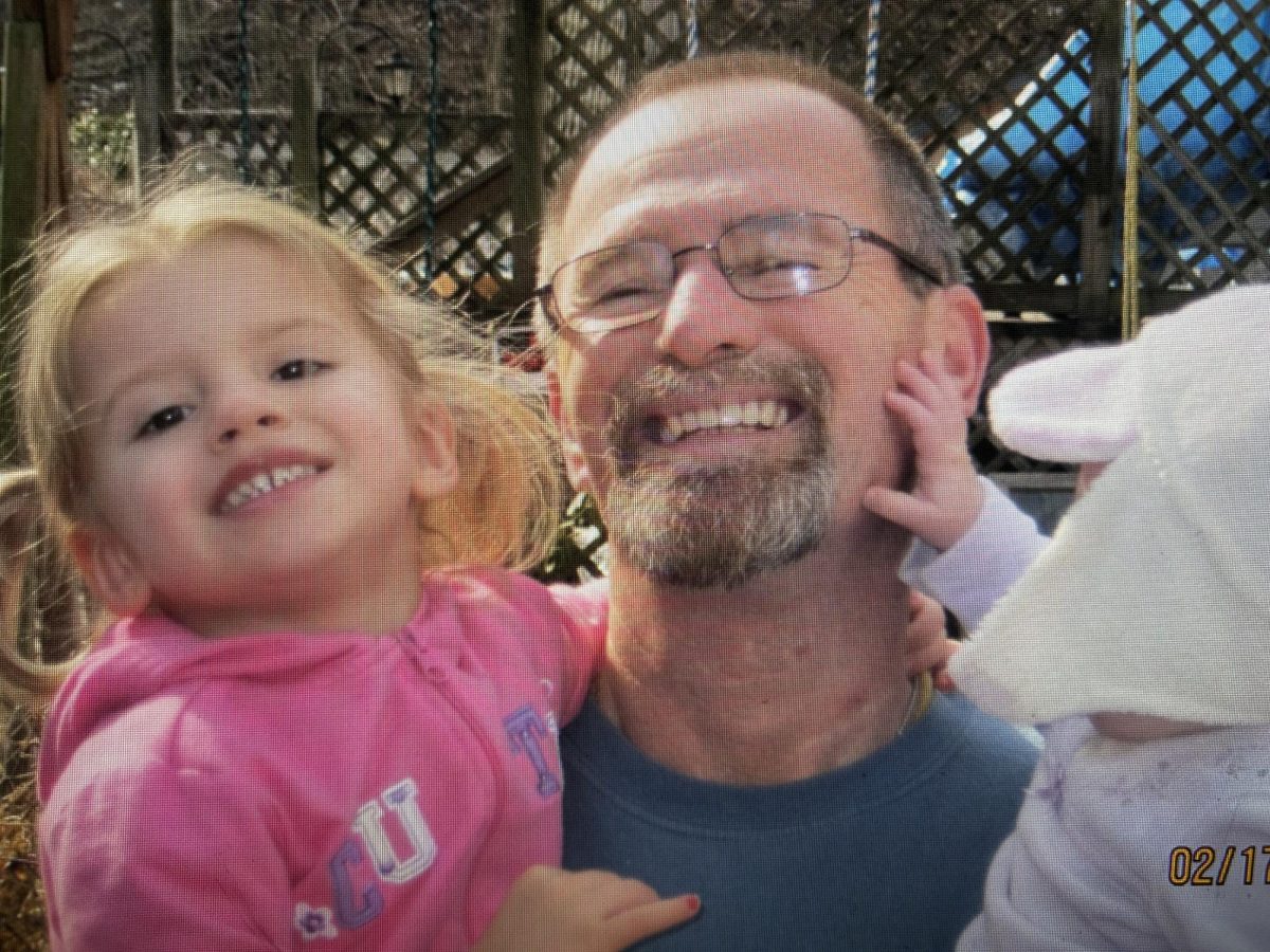 Murray J. Pratt Sr. with Skye Pratt in 2011